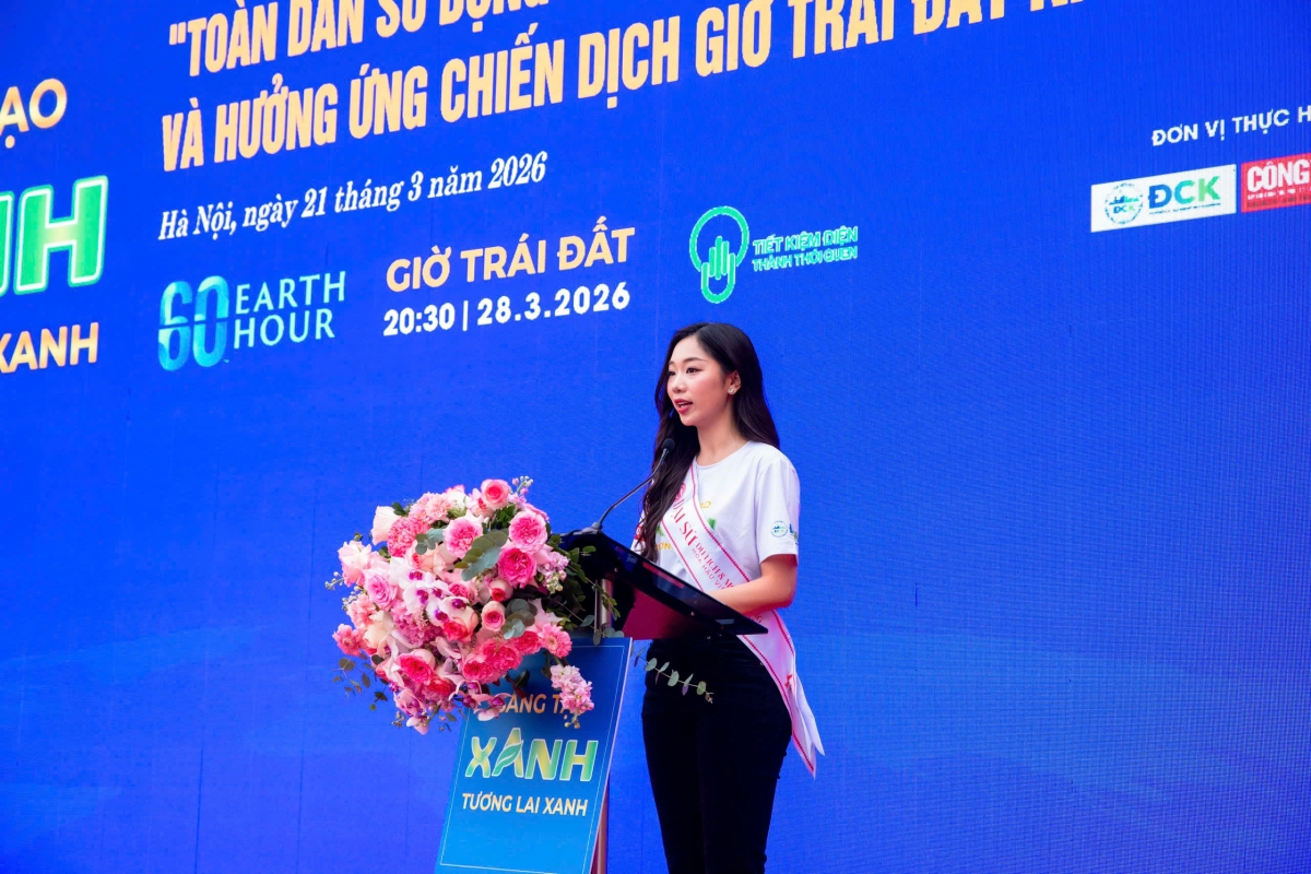 Đại sứ Du lịch và Môi trường - Top 5 Hoa hậu Việt Nam 2024 Phạm Thùy Dương cam kết lan tỏa mạnh mẽ thông điệp “Sáng tạo xanh - Tương lai xanh”