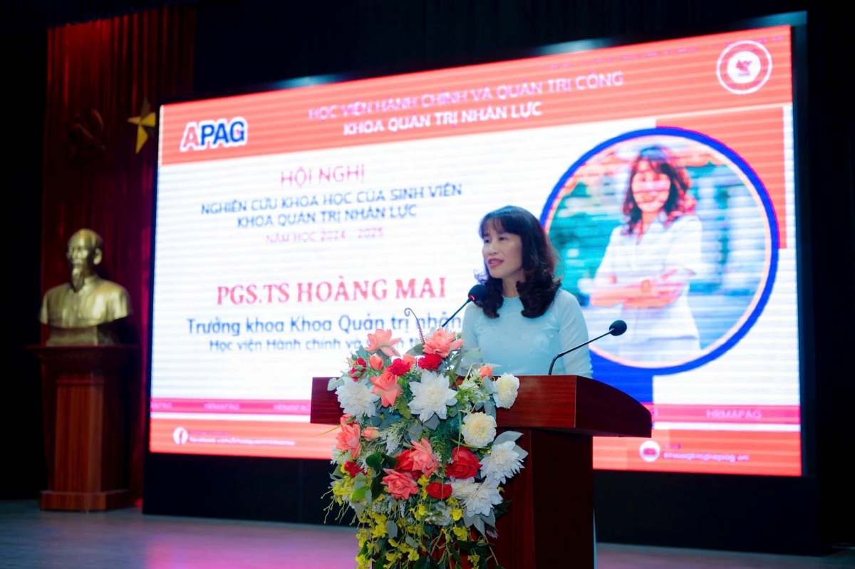 PGS.TS. Hoàng Mai, Trưởng Khoa Quản trị nhân lực, Học viện Hành chính và Quản trị công