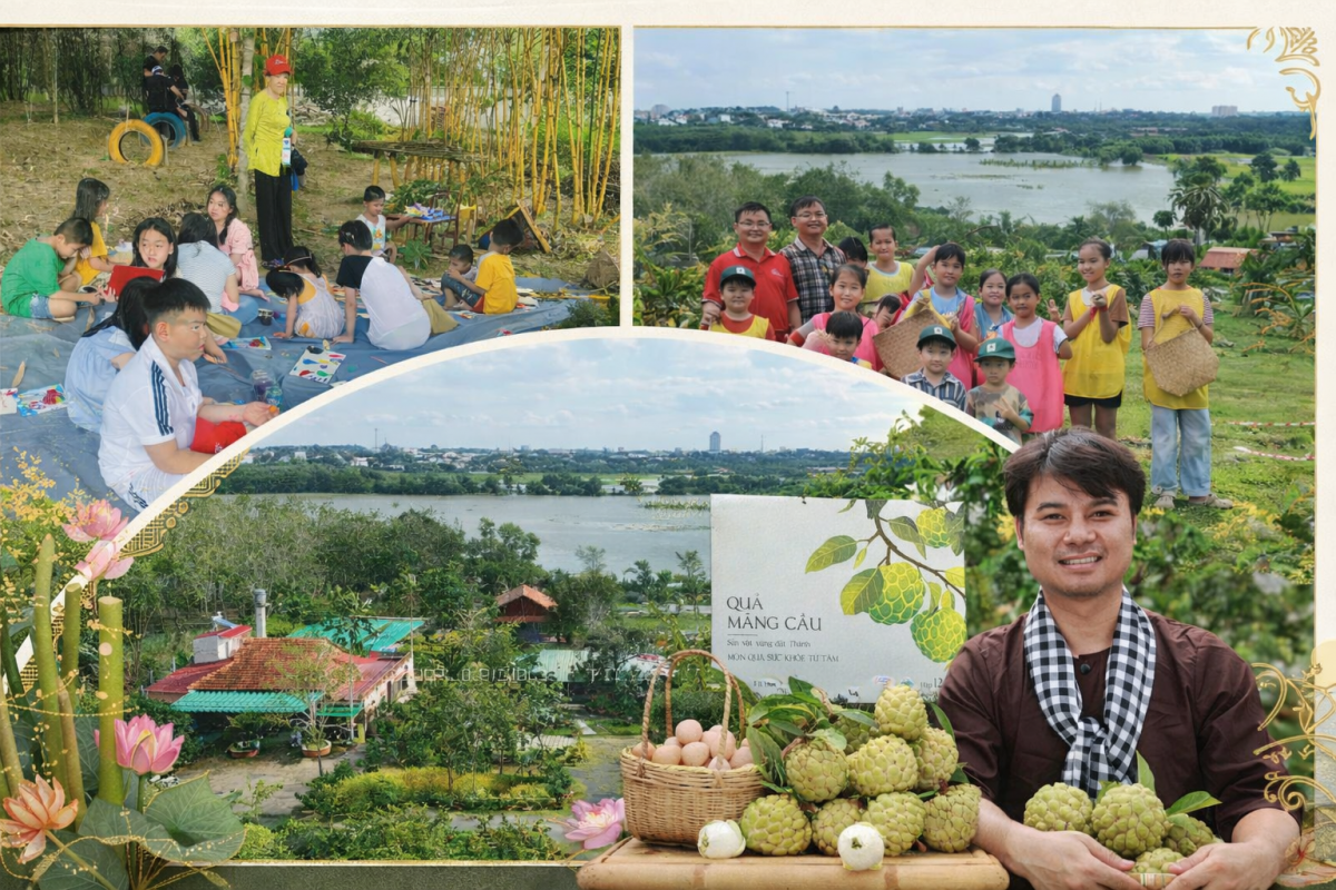 Một số hợp tác xã liên kết nhiều nhà vườn để hình thành các điểm đến nông trại, từ đó kết nối thành các tuyến tham quan trải nghiệm (Ảnh: Nguyễn Quang)