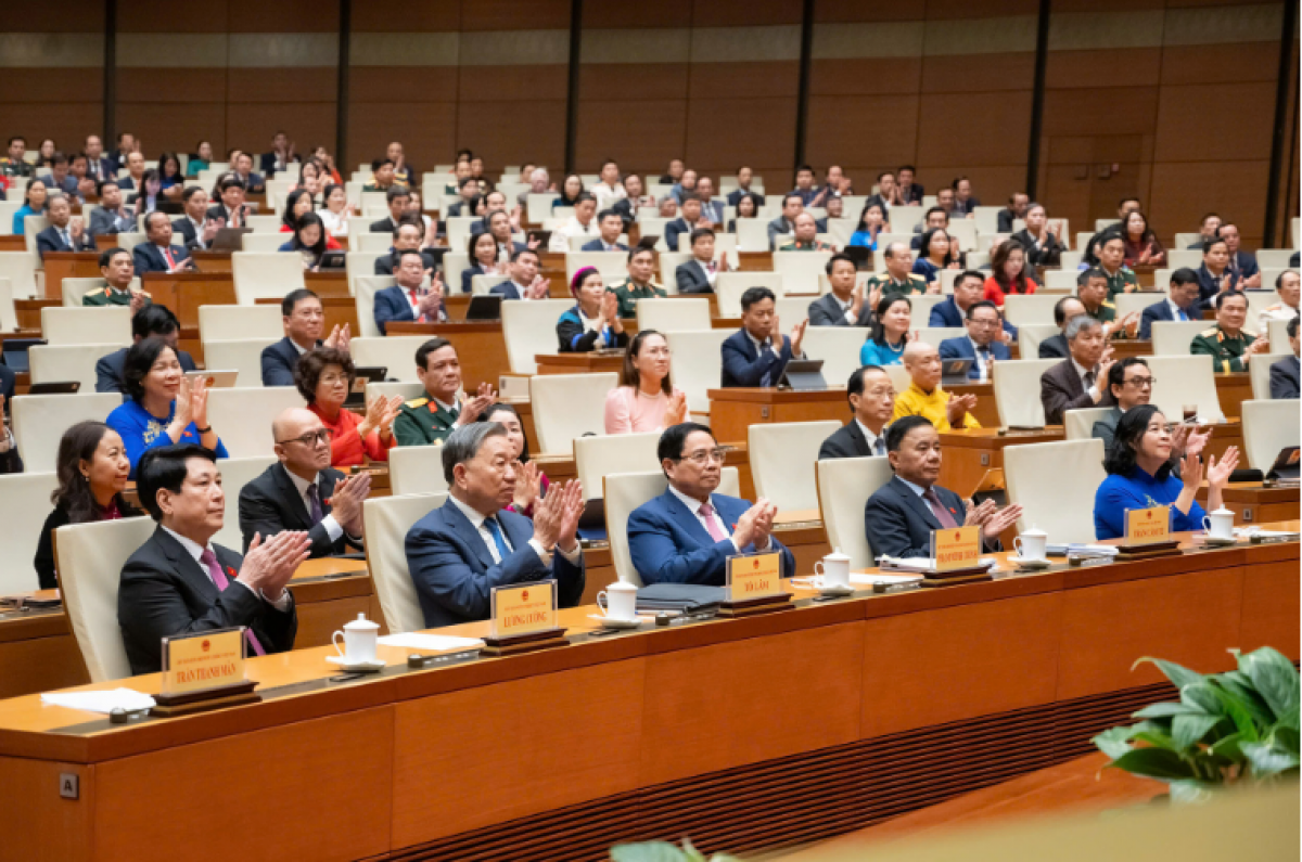 Lãnh đạo Đảng, Nhà nước và đại biểu Quốc hội dự kỳ họp thứ 10, Quốc hội khóa 15.