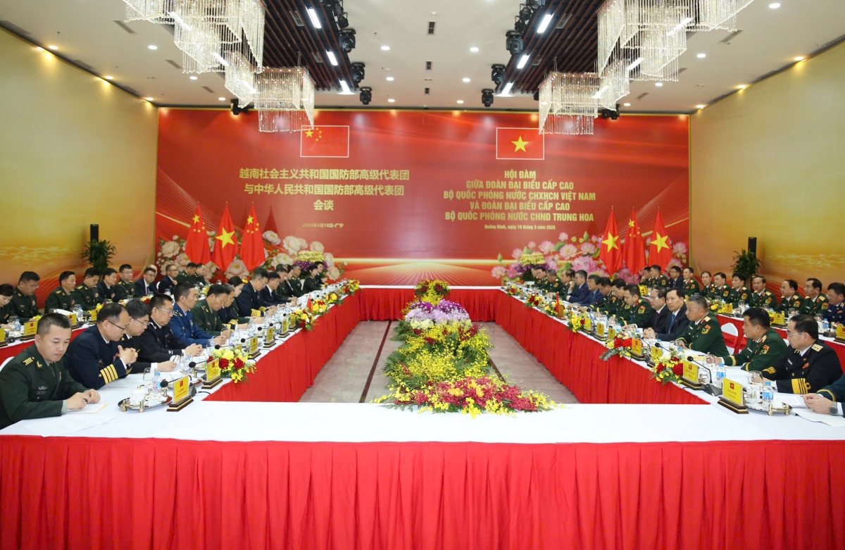 Quang cảnh buổi hội đàm