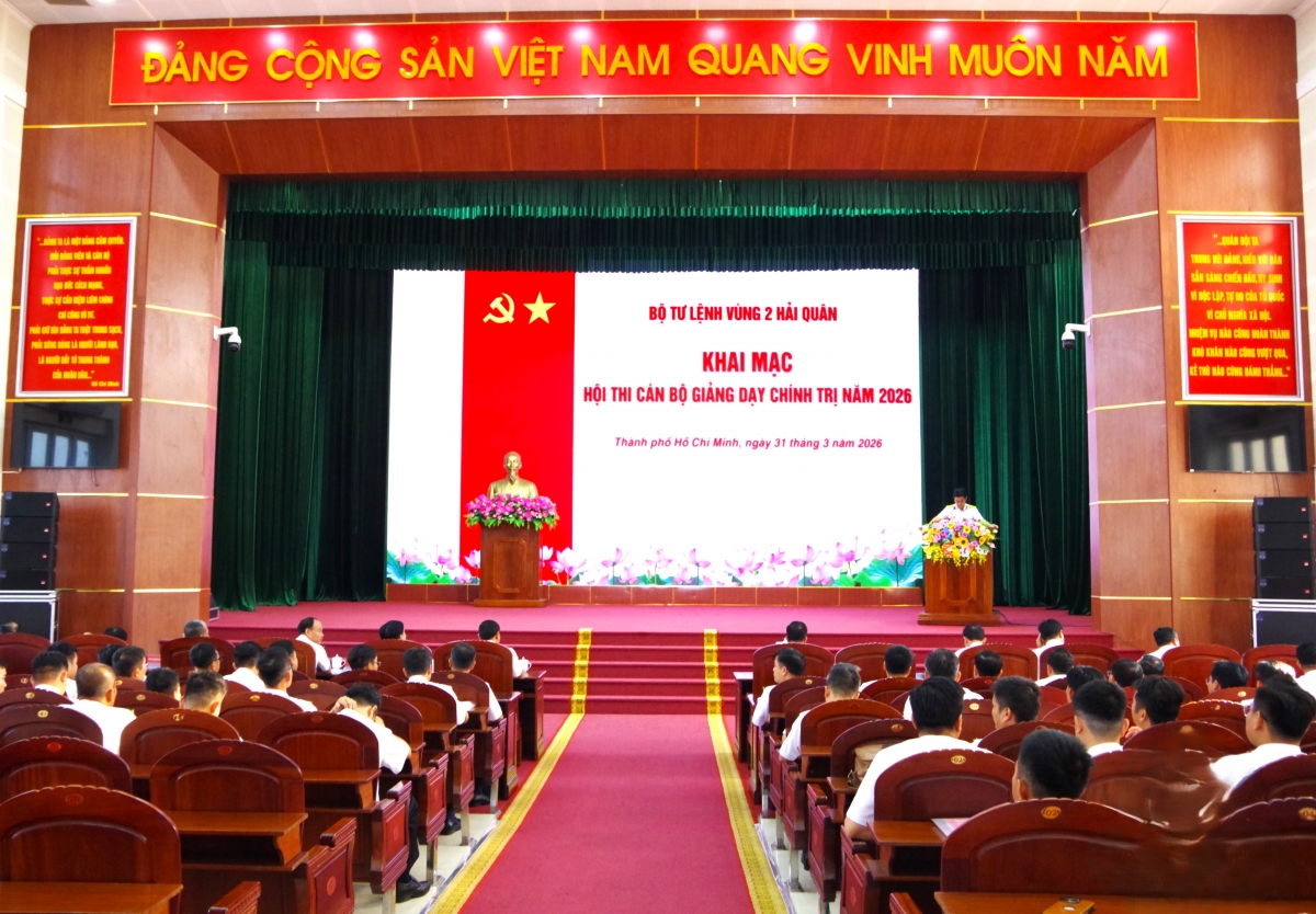 Quang cảnh khai mạc Hội thi