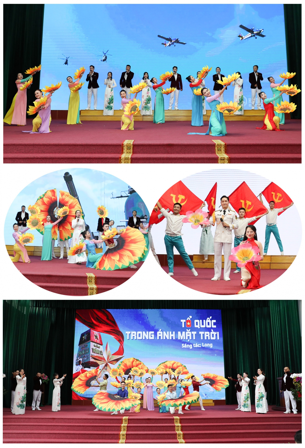 Tiết mục văn nghệ tại buổi lễ