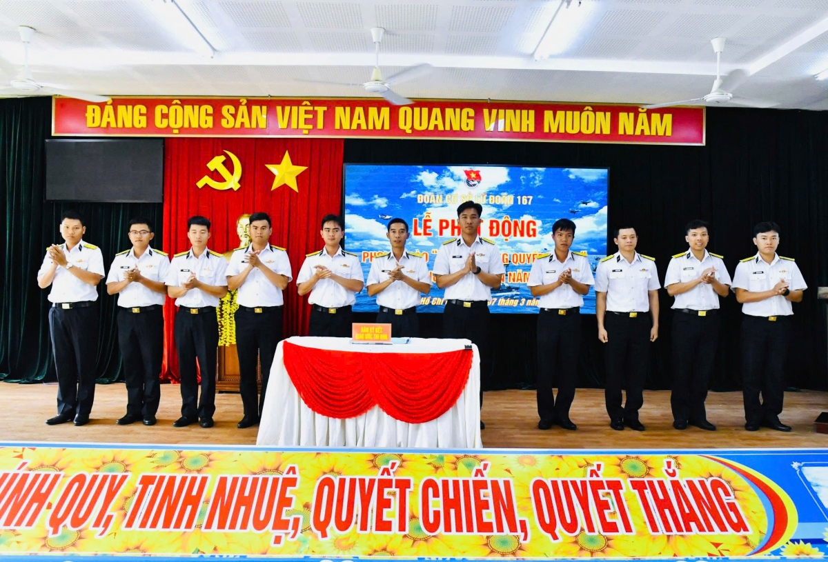 Các Chi đoàn tham gia ký kết giao ước thi đua