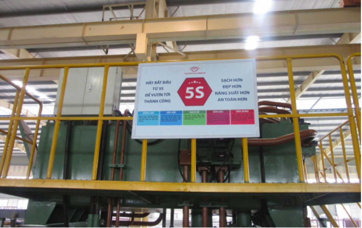 Áp dụng 5S hiệu quả giúp doanh nghiệp giảm lãng phí, tăng năng suất lao động, cải thiện an toàn