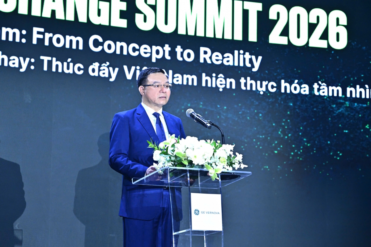 Quyền Bộ trưởng Bộ Công Thương Lê Mạnh Hùng phát biểu tại Diễn đàn