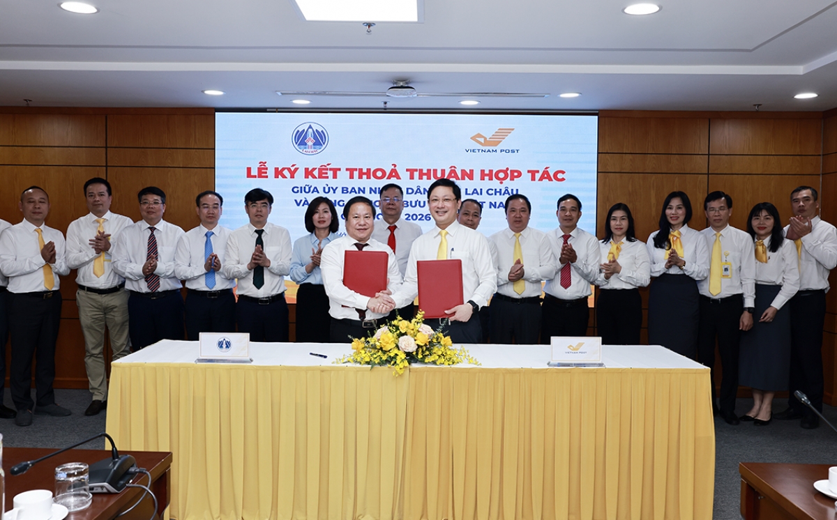 Ký kết hợp tác giữa tỉnh Lai Châu và Tổng Công ty Bưu điện Việt Nam