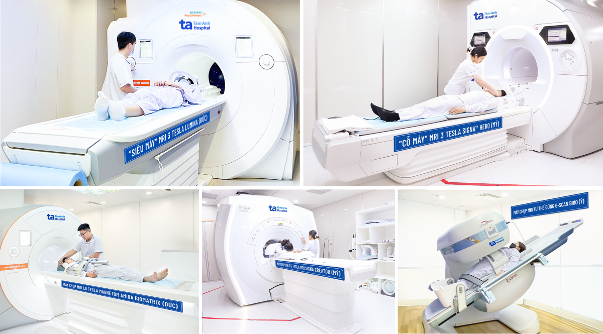 BVĐK Tâm Anh TP.HCM đầu tư dàn “siêu máy” CT thế hệ mới từ Âu - Mỹ như Somatom VB30 (Đức), Revolution Apex Elite (Mỹ)… cho tốc độ chụp siêu nhanh, hình ảnh siêu nét và tối ưu liều tia, nâng tầm chẩn đoán chính xác, phát hiện sớm các bất thường.