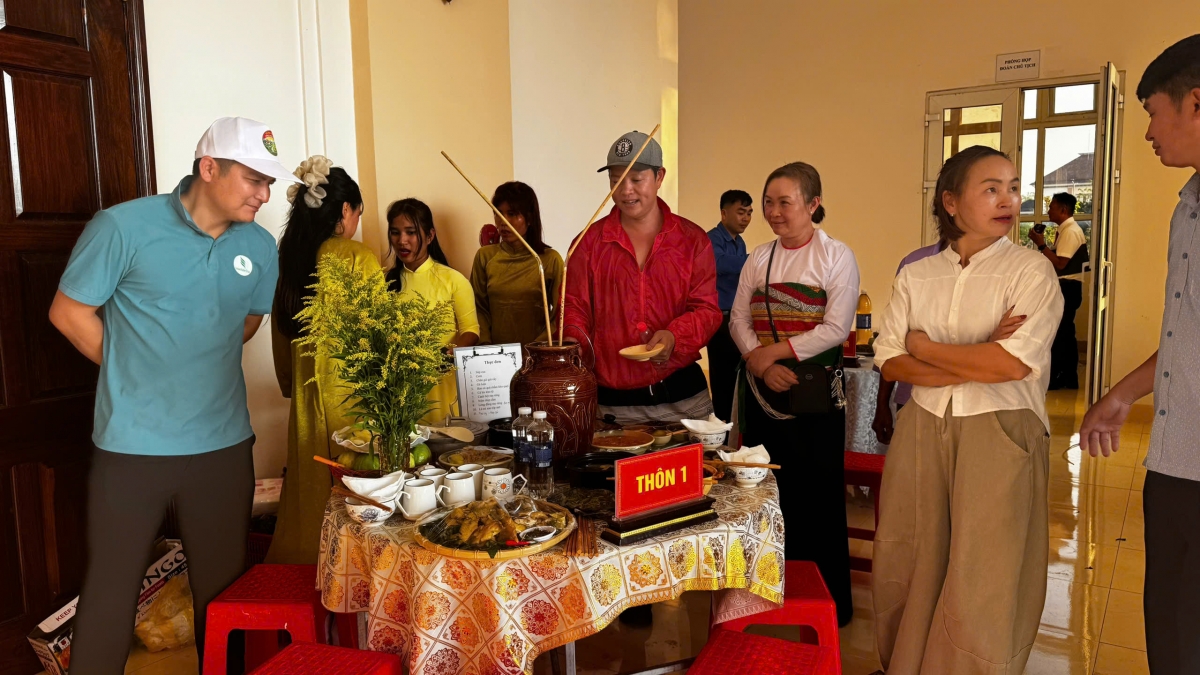 Các món ăn truyền thống trong Ngày hội Biên phòng toàn dân.