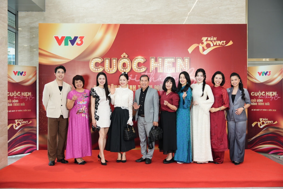 Các nghệ sĩ, diễn viên, biên tập viên của chương trình đặc biệt "Cuộc hẹn với tháng Ba"