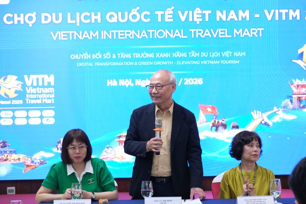 Chương trình giới thiệu Hội chợ Du lịch Quốc tế Việt Nam - VITM 2026 chiều 23-3