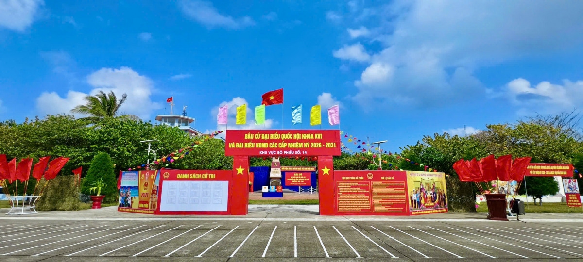 Khu vực Khu vực bỏ phiếu số 14 đảo Trường Sa