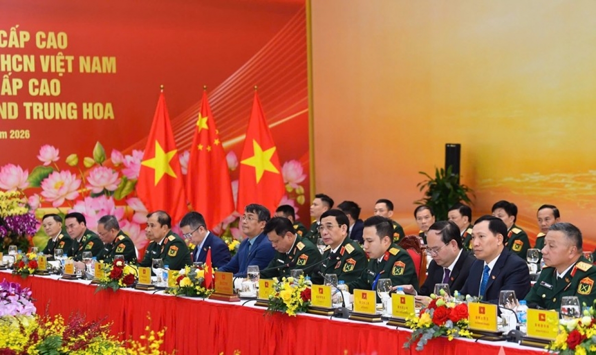 Đoàn bộ Quốc phòng Việt Nam tại Hội đàm