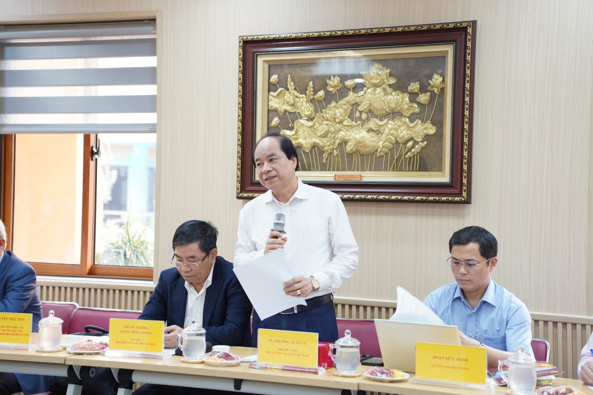 Ông Trương Xuân Cừ, Phó Chủ tịch Trung ương Hội Người cao tuổi Việt Nam