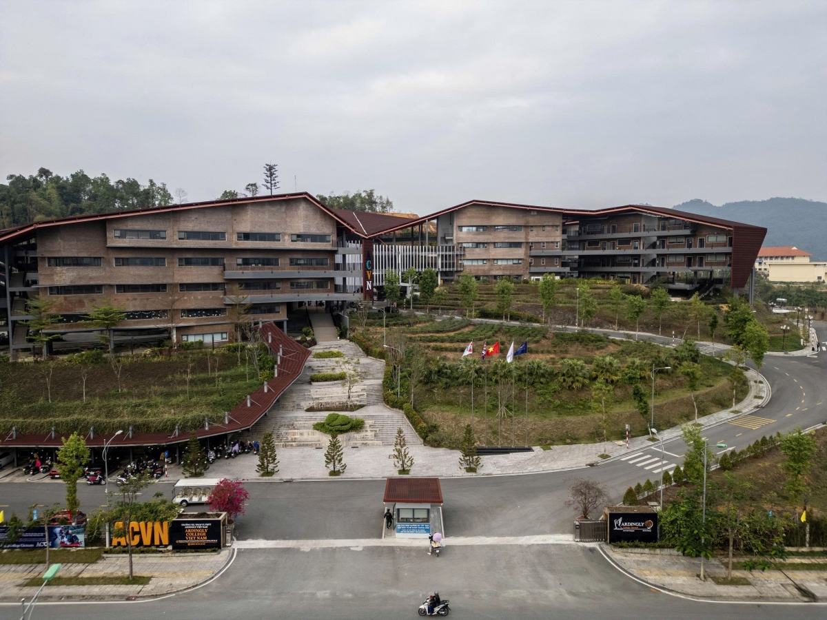 Toàn cảnh Trường Ardingly College Vietnam tại Lào Cai.