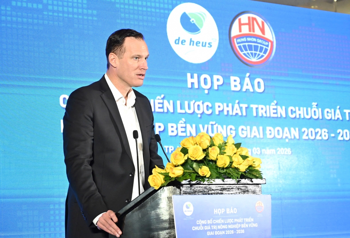 Ông Gabor Fluit - Việt Nam là thị trường chiến lược trong tầm nhìn dài hạn của De Heus tại châu Á