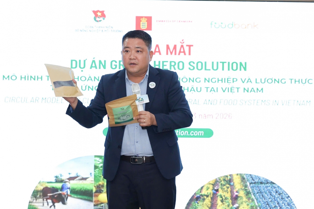 Ông Nguyễn Tuấn Khởi, Chủ tịch sáng lập Mạng lưới Ngân hàng Thực phẩm Việt Nam, cho biết dự án không chỉ tập trung xử lý rác thải thực phẩm mà còn hướng tới xây dựng hệ sinh thái hợp tác giữa các bên trong chuỗi giá trị nông nghiệp – thực phẩm.