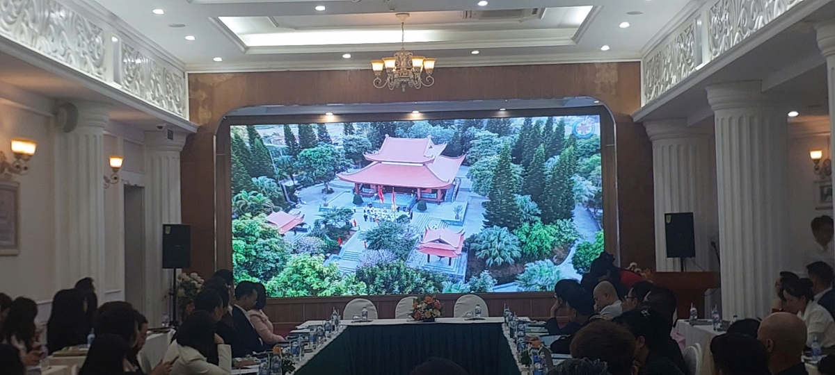 Phim tư liệu quảng bá về du lịch Thái Nguyên trình chiếu tại Hội nghị