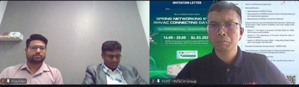 Đại diện công ty Intech Group đặt câu hỏi về ưu đãi cho ngành bán dẫn và điện tử