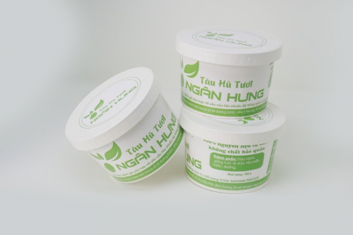 Tàu hũ tươi Ngân Hưng của Công ty TNHH NKH Group