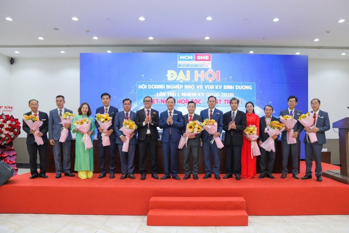 Ra mắt Ban Chấp hành, Ban Thường vụ Hội doanh nghiệp nhỏ và vừa khu vực Bình Dương