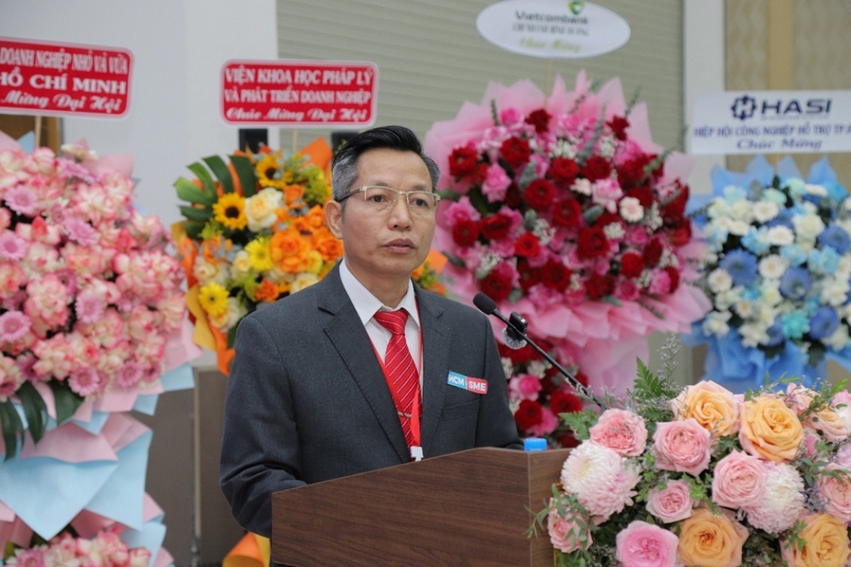 Ông Vũ Đăng Khuê, Chủ tịch Hội doanh nghiệp nhỏ và vừa khu vực Bình Dương