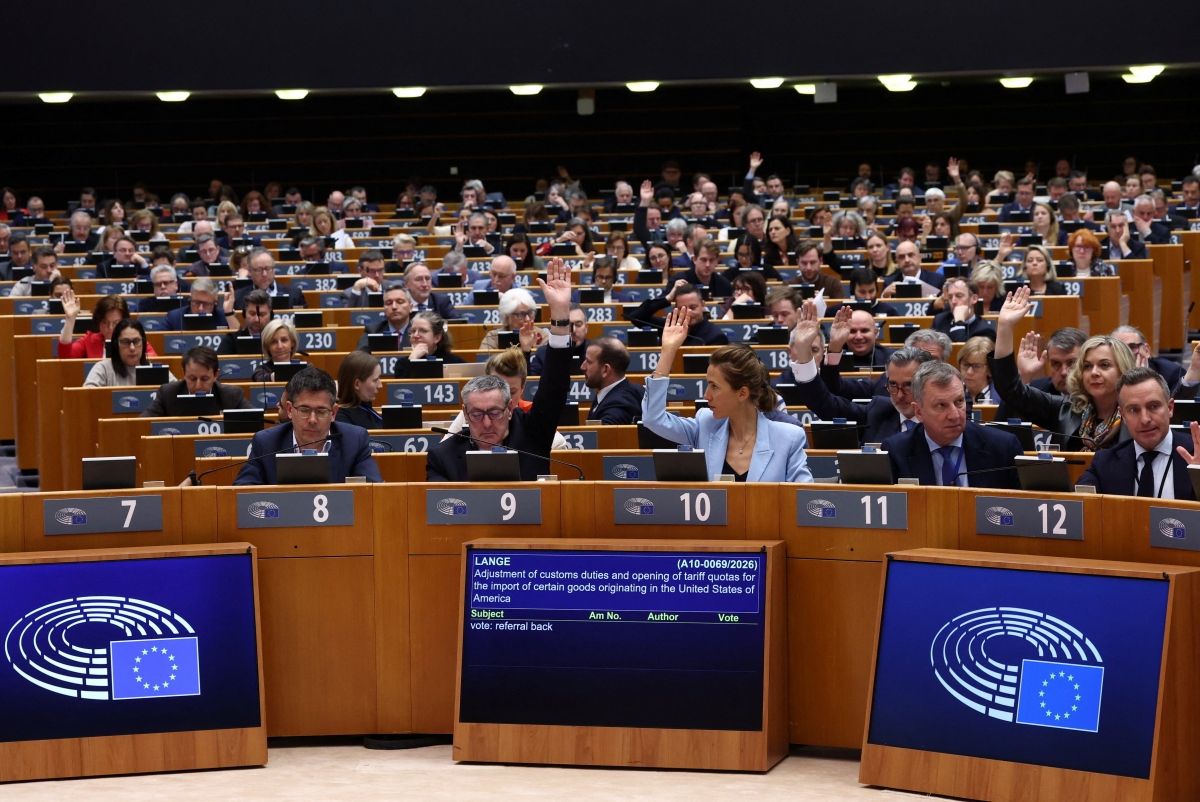 Quyết định này của Nghị viện Châu Âu cho thấy một thông điệp mạnh mẽ rằng quyền riêng tư trực tuyến là không thể xâm phạm - Ảnh: Reuters