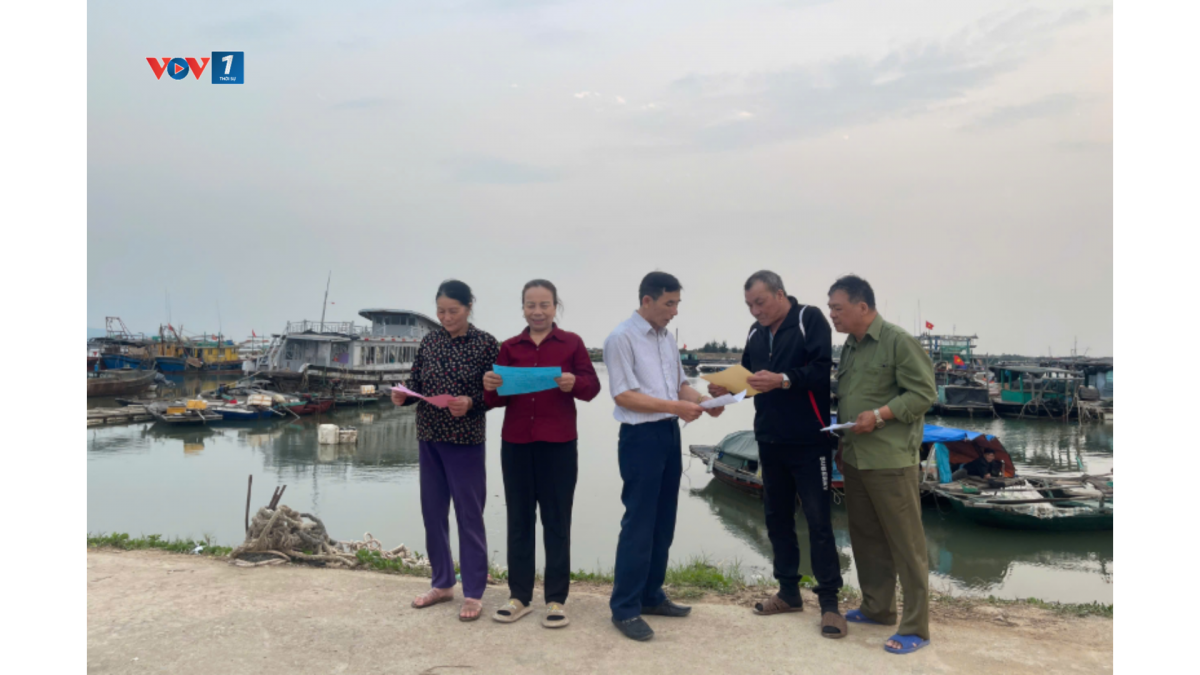 Khoảng 250 cử tri là ngư dân thường xuyên đi biển hoặc nuôi trồng thuỷ hải sản ven bờ