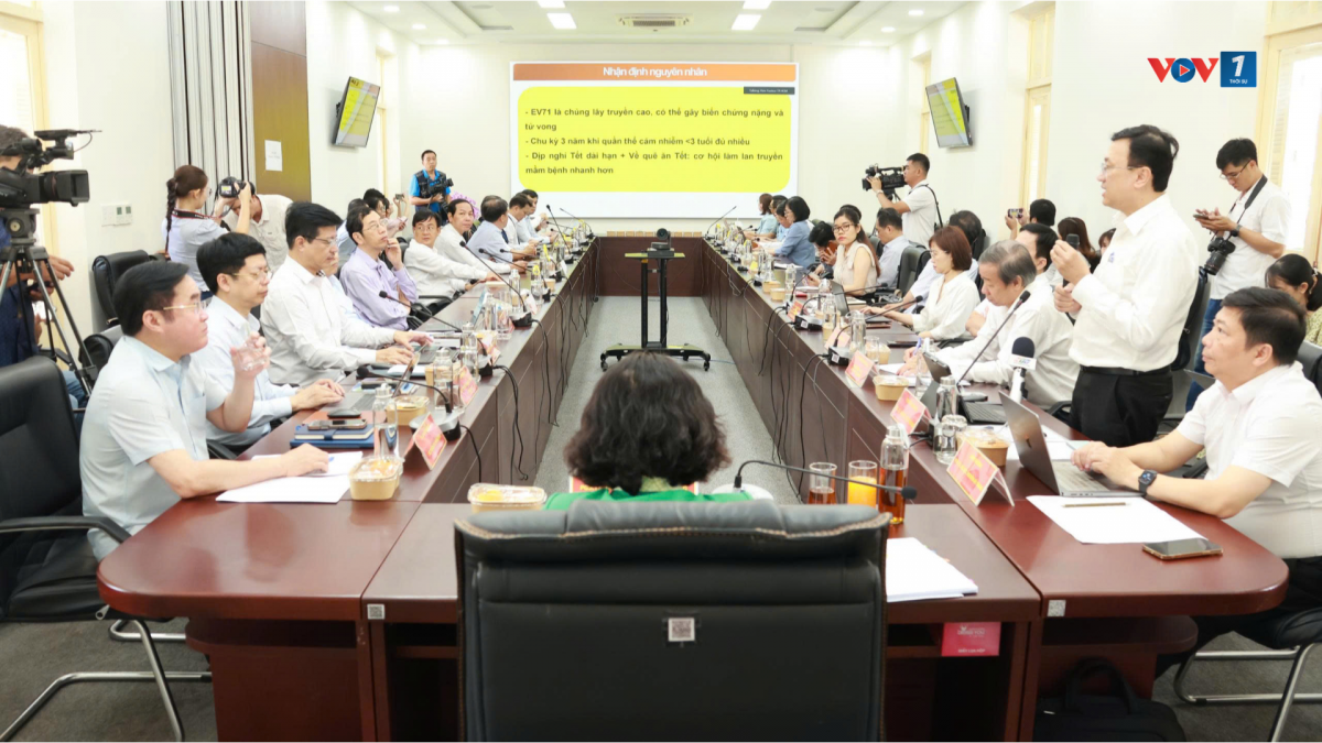 Tình hình dịch bệnh tay chân miệng ở phía Nam tăng nhanh (Ảnh: Kim Dung)