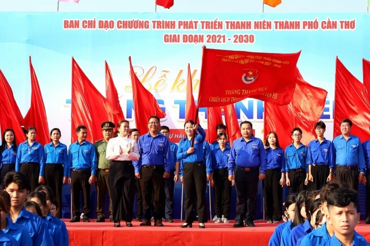 Thanh niên Cần Thơ quyết đem sức trẻ, nhiệt huyết vào các hoạt động vì an sinh xã hội trong Tháng thanh niên