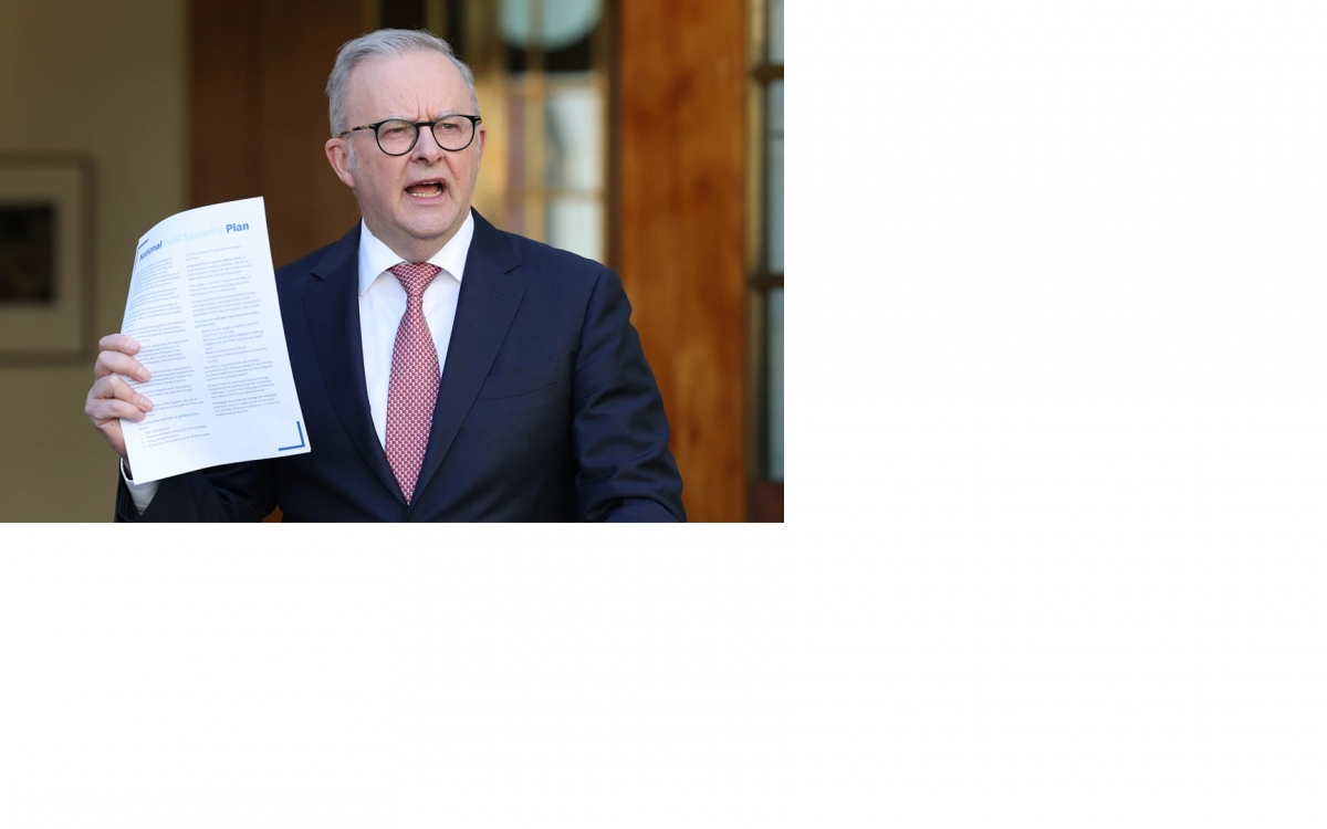 Thủ tướng Australia Anthony Albanese. Nguồn: Alex Ellinghausen