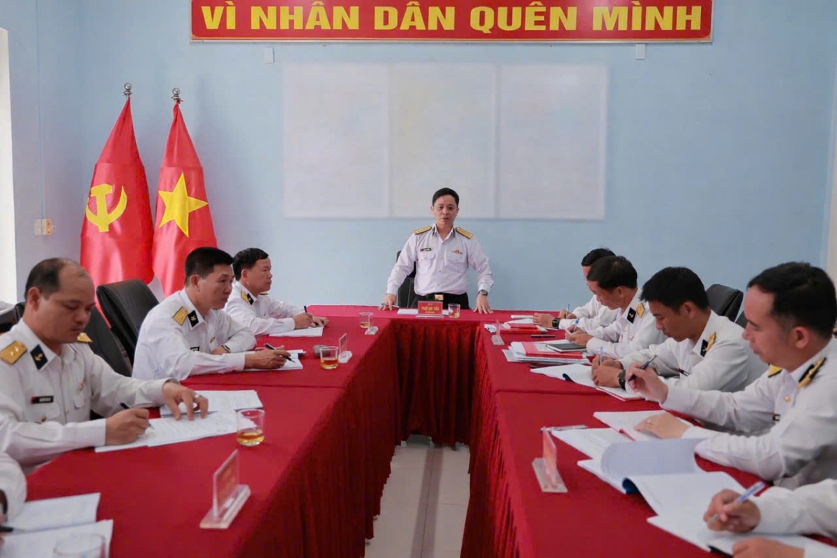 Đại tá Phạm Anh Tuấn kết luận kiểm tra