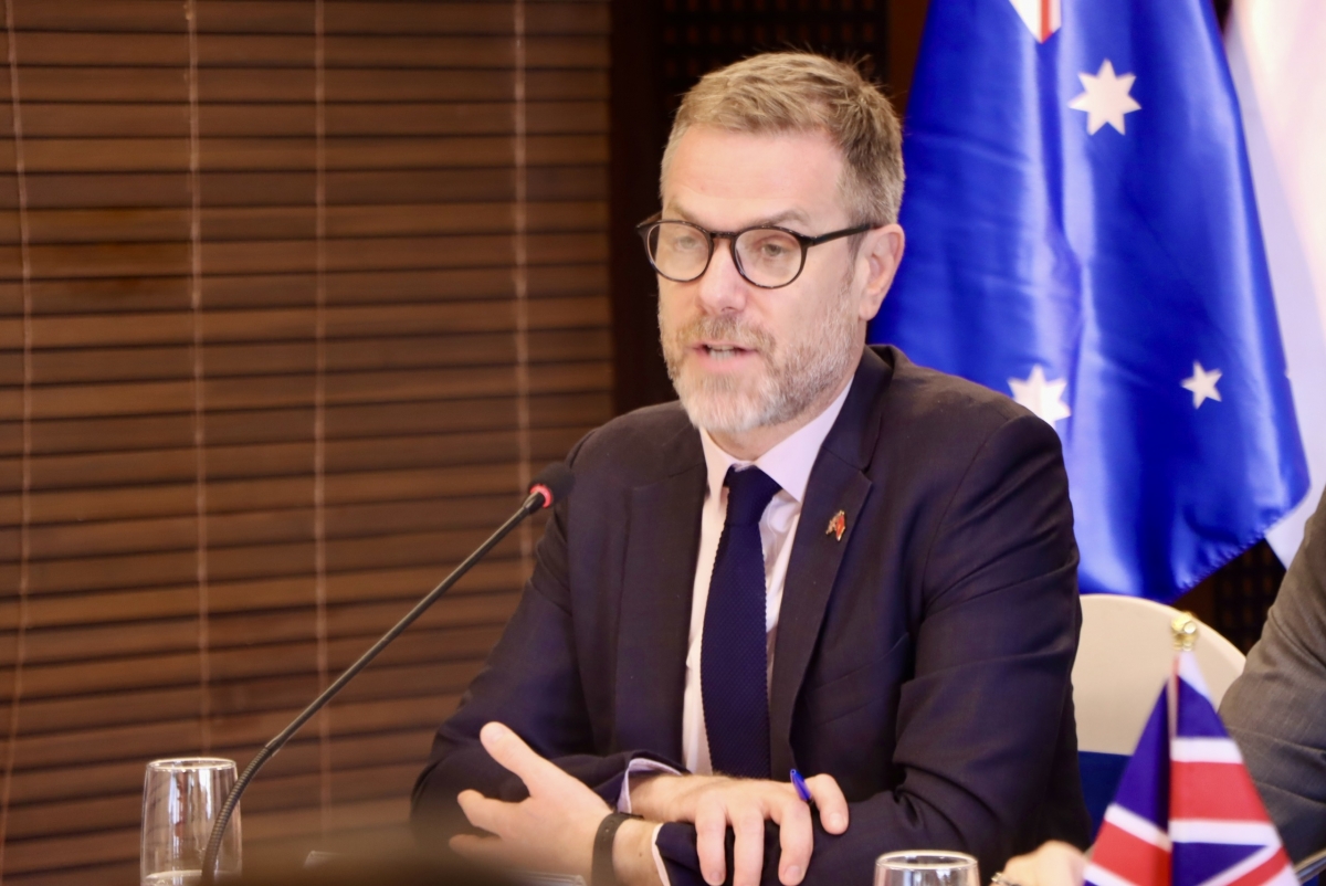 Phó Đại sứ Alex Strugnell khẳng định tiếp tục đồng hành cùng Việt Nam trong thúc đẩy chuyển đổi số