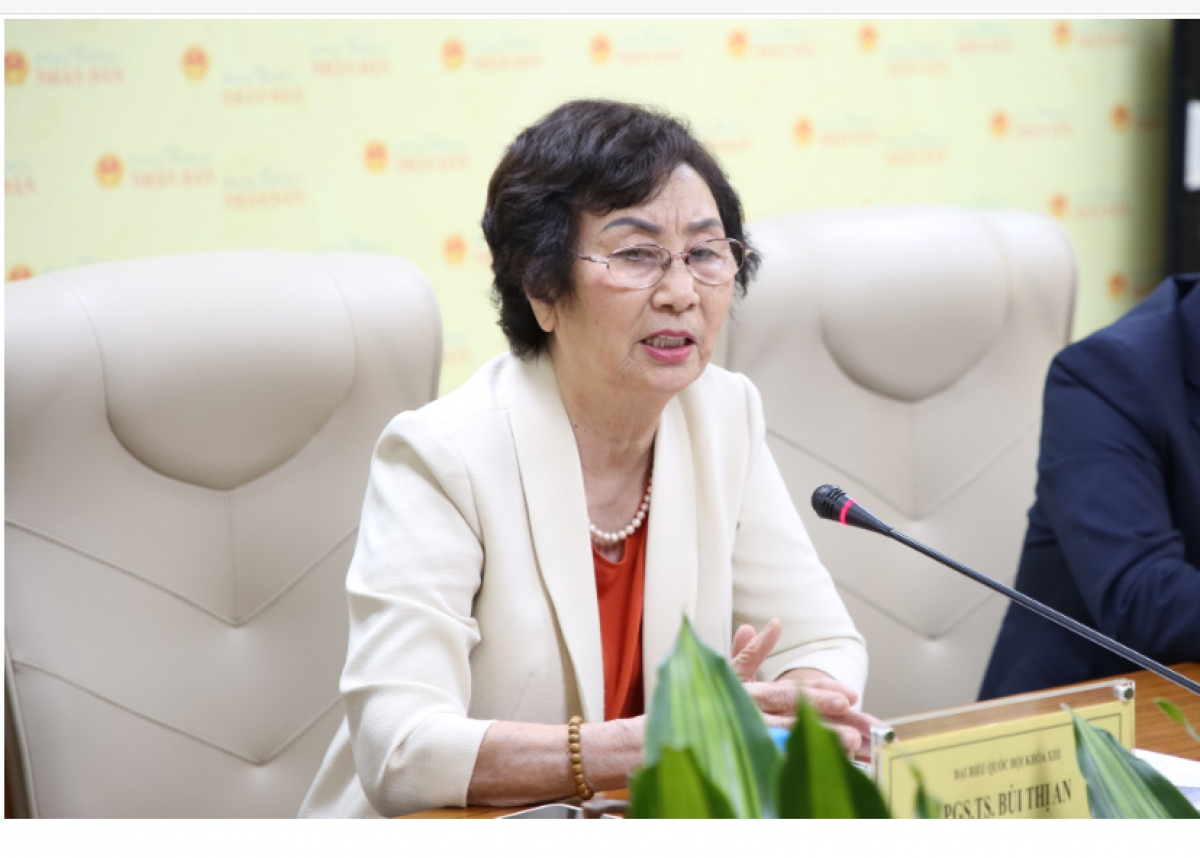 PGS.TS Bùi Thị An, Viện trưởng Viện Tài nguyên, Môi trường và Phát triển cộng đồng