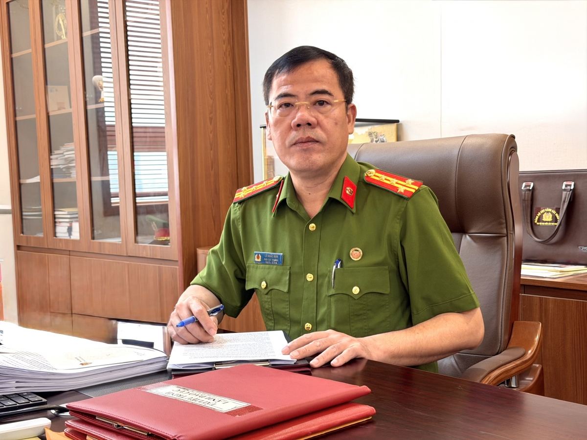 Đại tá Lê Khắc Sơn, Phó Cục trưởng Cục Cảnh sát hình sự, Bộ Công an