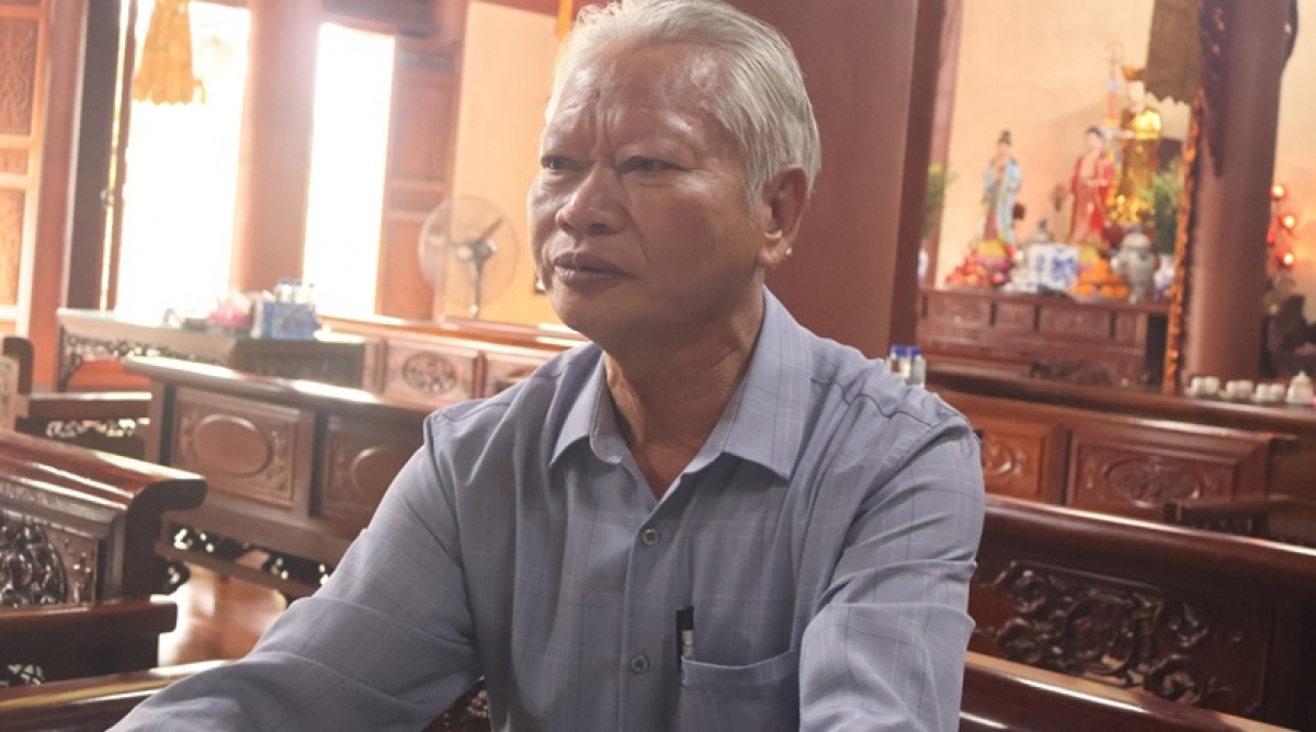 Phật tử Nguyễn Ngọc Muộn cho rằng cuộc đời Trưởng lão Hòa thượng là tấm gương lớn về đạo đức.