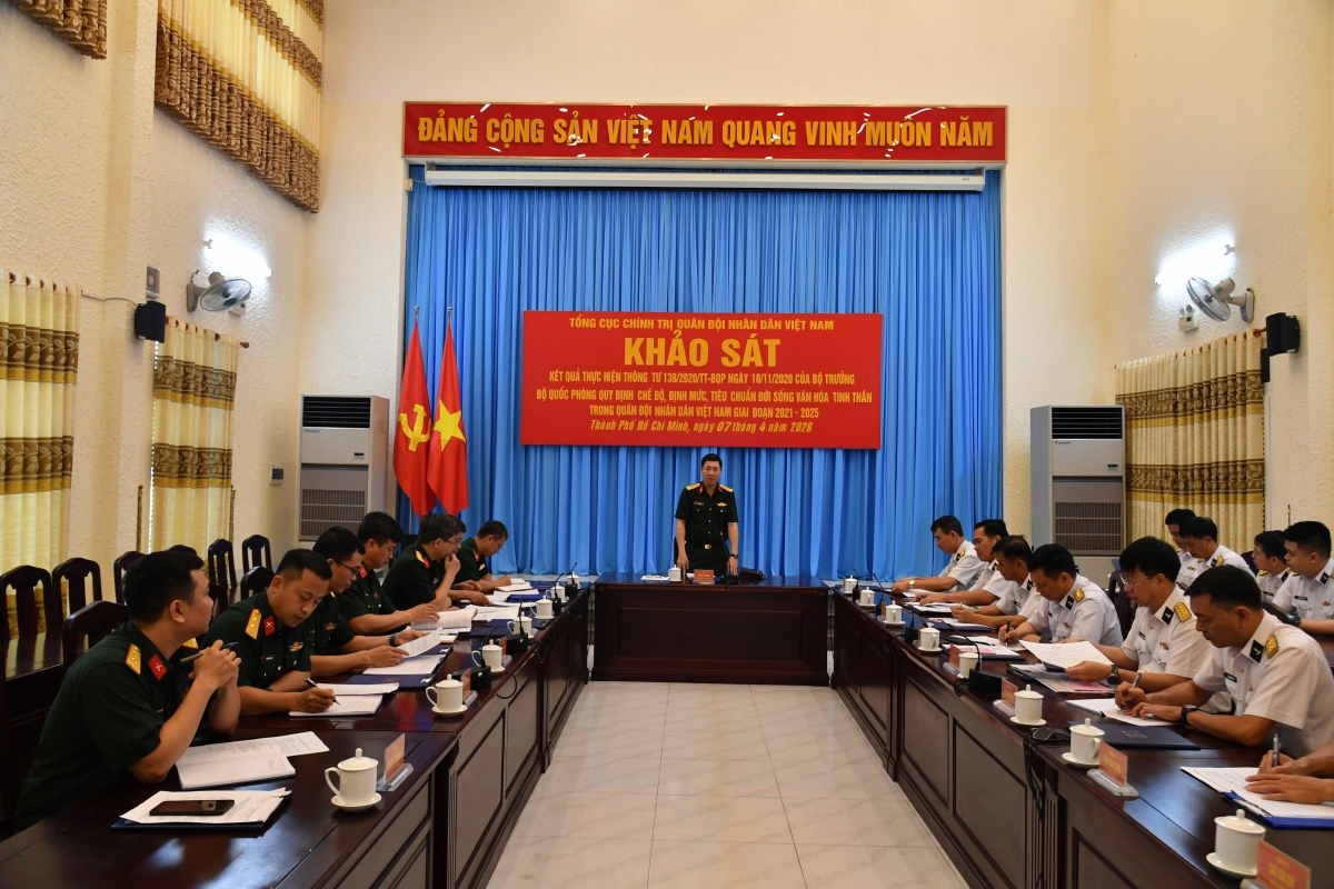 Đoàn khảo sát quán triệt các nội dung