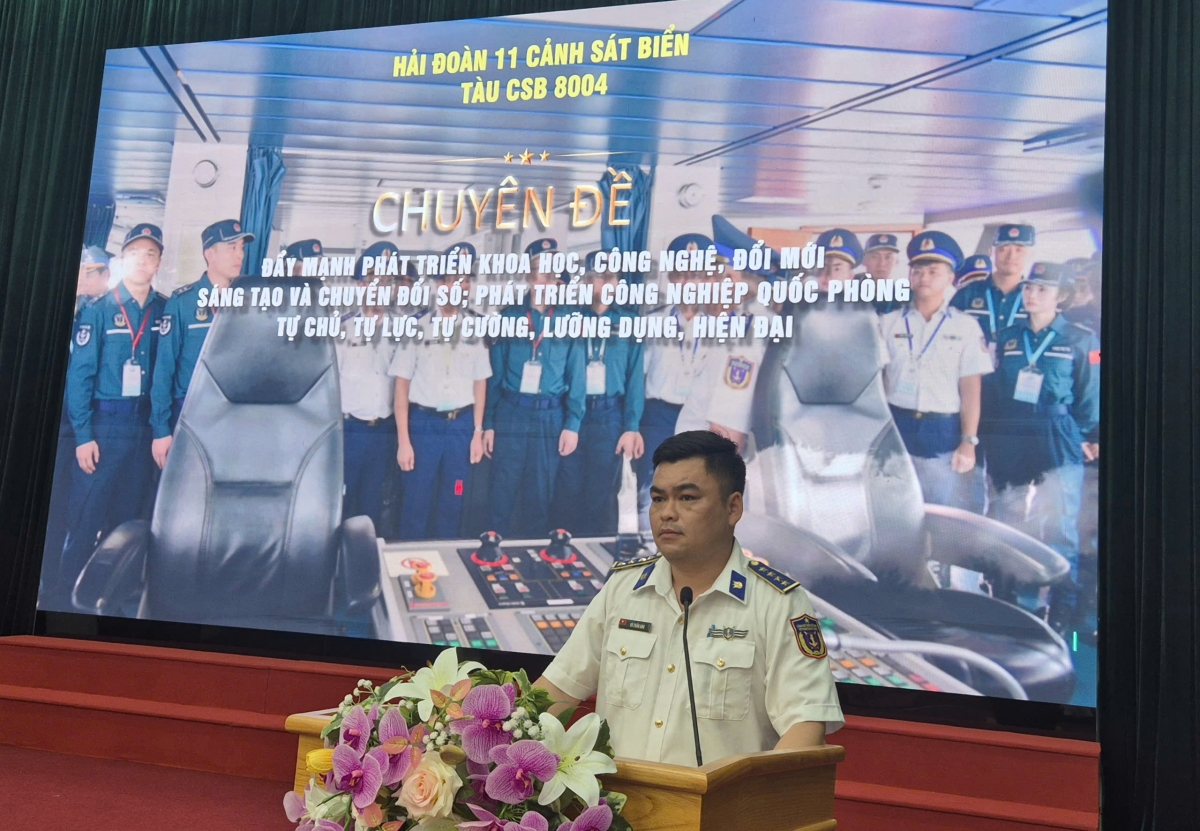 Thí sinh thể hiện bài thi