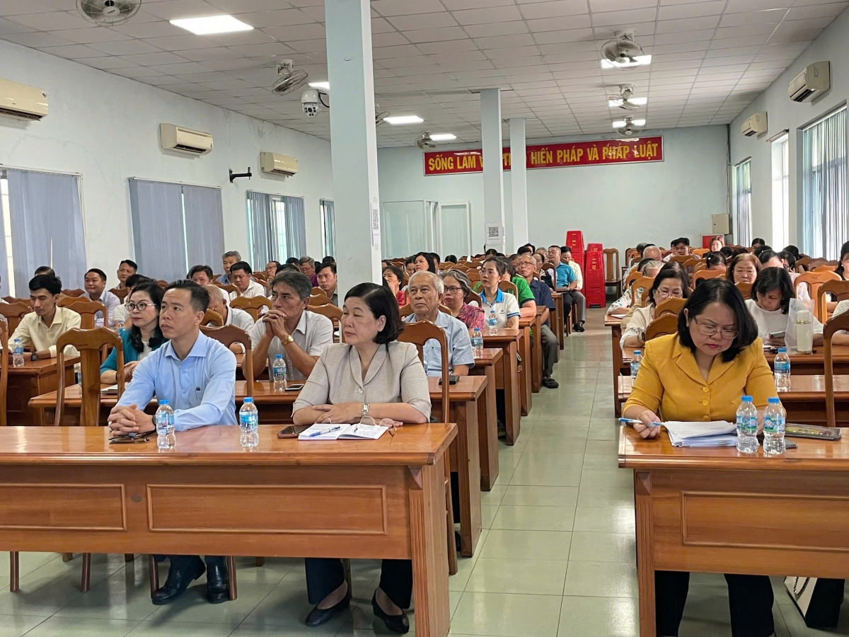 Quang cảnh buổi tuyên truyền