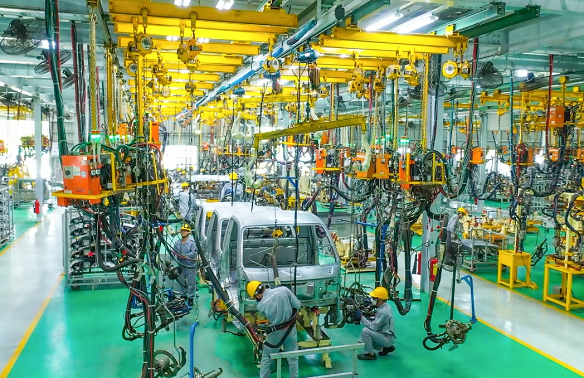 Dây chuyền sản xuất của Thaco (Ảnh minh hoạ - web Thaco)