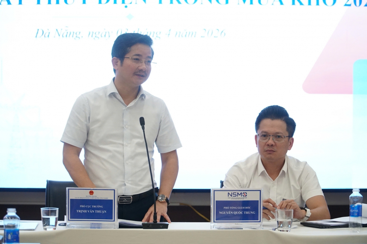 Ông Trịnh Văn Thuận - Phó Cục trưởng Cục Kỹ thuật an toàn và Môi trường công nghiệp – Bộ Công thương phát biểu tại Hội nghị.