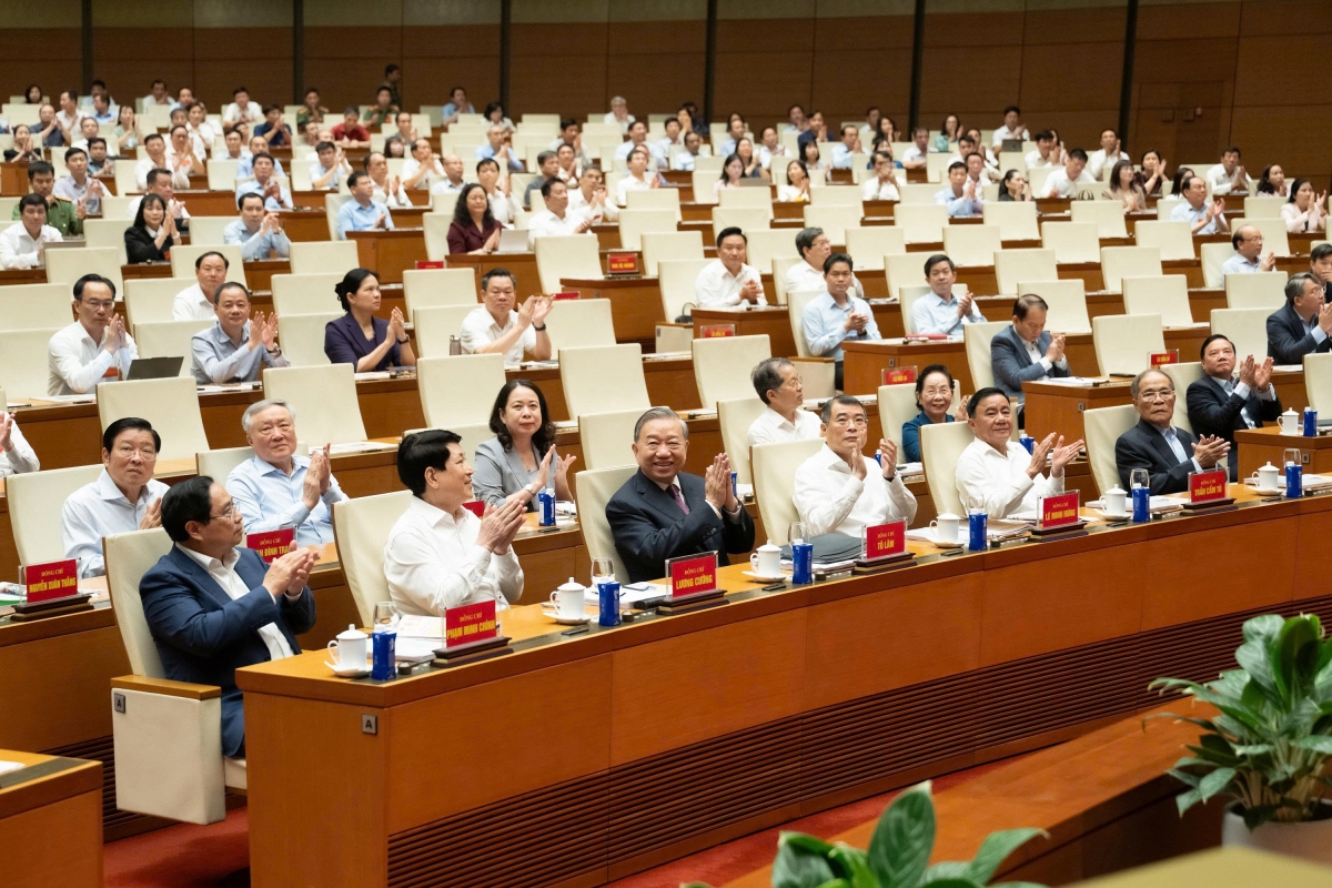 Các đại biểu dự Hội nghị toàn quốc nghiên cứu, học tập và triển khai thực hiện Nghị quyết Trung ương 2