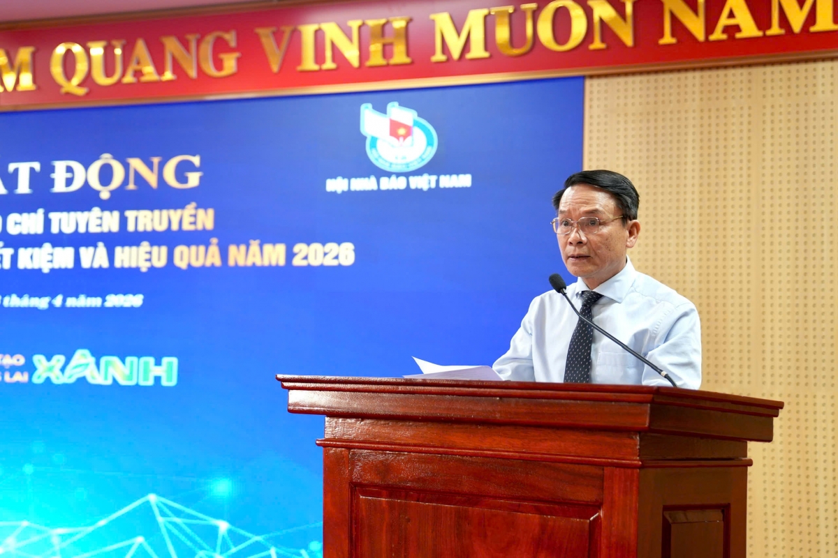 Nhà báo Nguyễn Đức Lợi, Phó Chủ tịch Thường trực Hội Nhà báo Việt Nam 