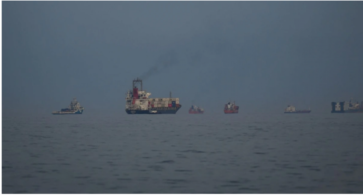 Eo biển Hormuz. Ảnh: AP