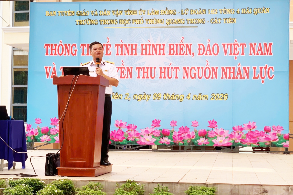 Báo cáo viên thực hiện nội dung