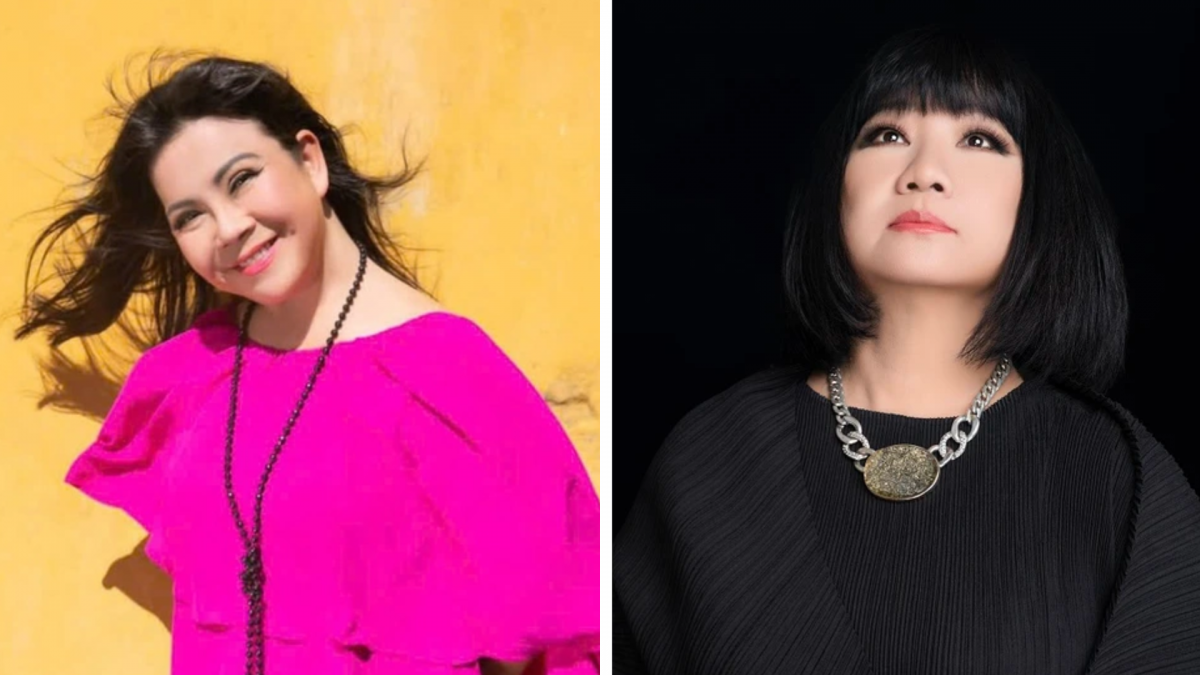 Ca sĩ Ánh Tuyết và ca sĩ Cẩm Vân