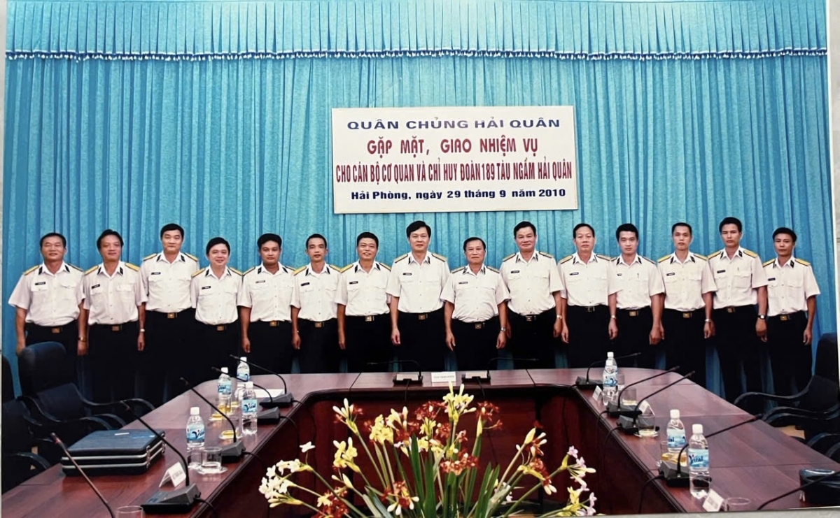 Gặp mặt, giao nhiệm vụ cho khối cơ quan và Chỉ huy Đoàn 189 