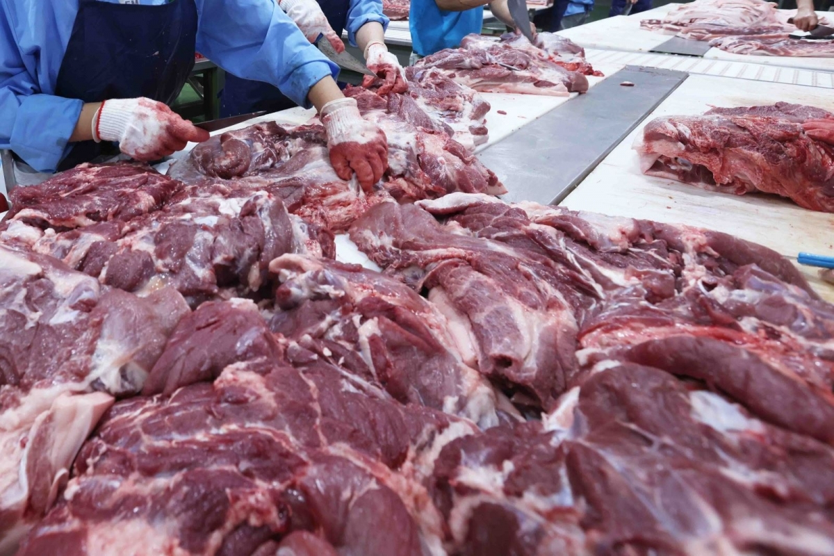 Thí điểm niêm yết và giao dịch thịt heo trên Sở Giao dịch hàng hóa Việt Nam.