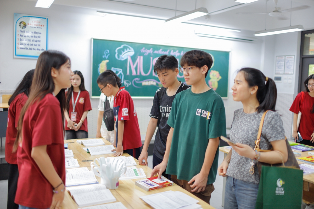 Ngày hội nhằm đồng hành, hỗ trợ học sinh về cách ôn tập cũng như giữ tâm lý và sức khoẻ tốt cho kỳ thi vào lớp 10