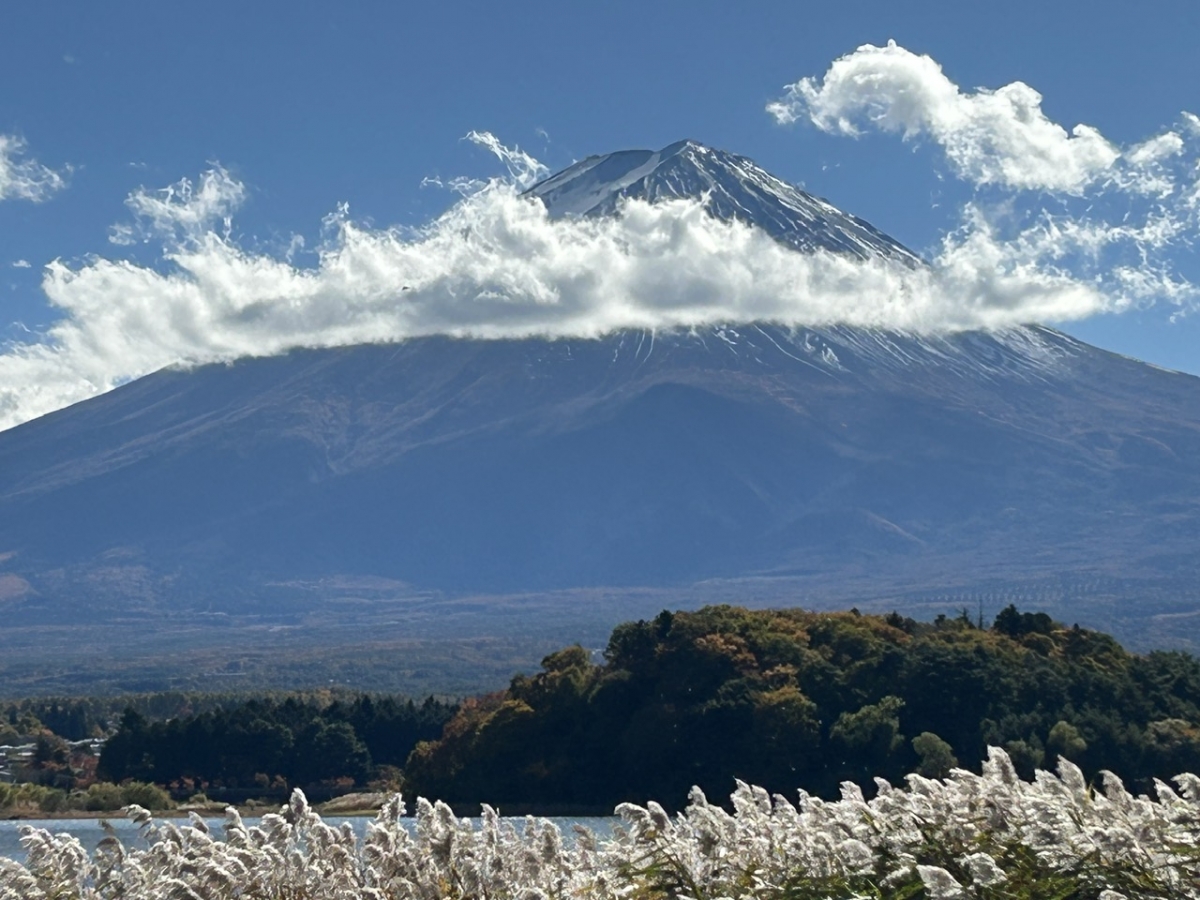 Núi Phú Sỹ không thực sự hiền hòa như vẻ bề ngoài. Ảnh VOV Tokyo.